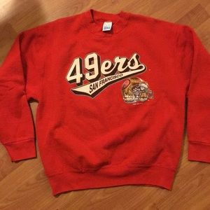 49ers crewneck sweater